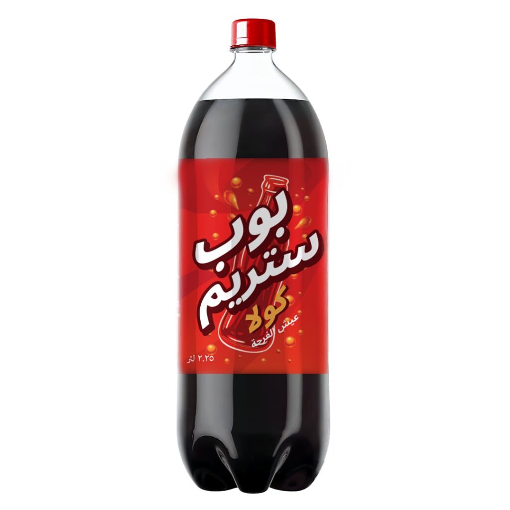 بوب ستريم عبوة بلاستيكية 2.25 ليتر - صندوق 6 عبوات